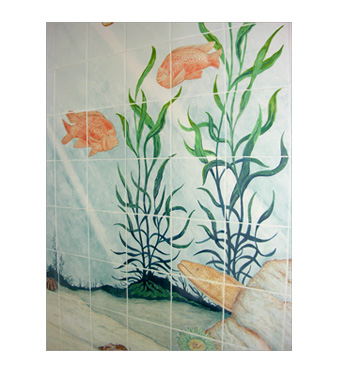 Santa Barbara bathroom ceramic tiles
