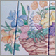 Santa Barbara floral ceramic tiles