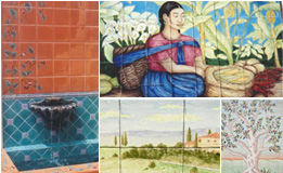 The Tile Studio,Santa Barbara, CA - Tiles for Walls, Hand Painted Tiles